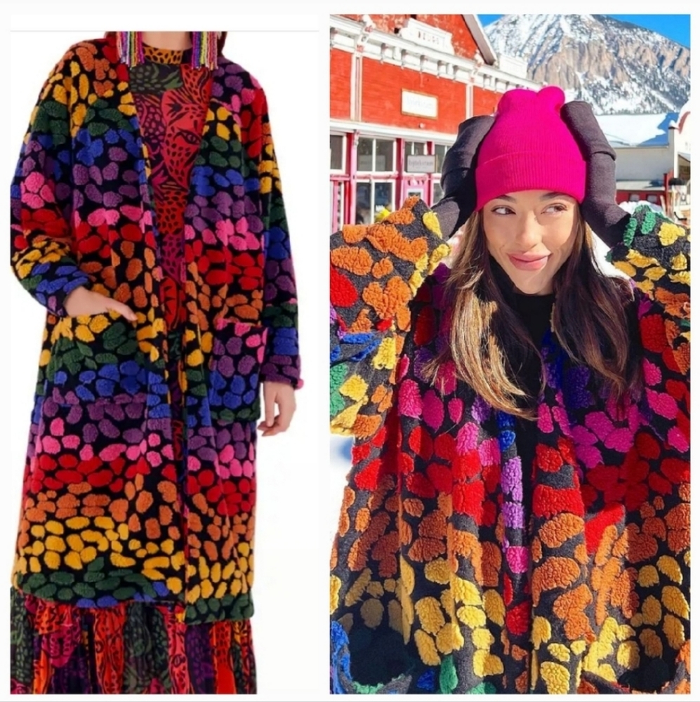 Farm Rio Rainbow Cardigan